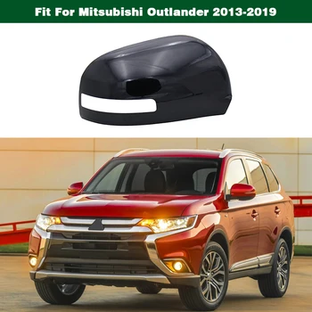Tiesības Atpakaļskata Sānu Durvīm Spoguļi Vāciņš Melns Auto Stils 7632B414 Par Mitsubishi Outlander 2013-2019