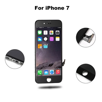 AAA Klases LCD iPhone4S 5 5S 6S 6 7 8 Plus Ar lielisku 3D skārienekrāna Digitizer Montāža iPhone Displeja Pantalla +Dāvanas