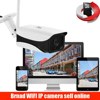 HD 1080P IP Kameras Bezvadu Wifi Bullet Camara Āra Ūdensizturīgs Nakts Redzamības IS Samazināt Onvif P2P Home Security Camara 2018