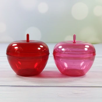20pcs Plastmasas Apple Konteineri Rotaļlietas Šokolādes/Konfekšu Kaste Kāzu dod priekšroku Konteineru Mazo Laukā pēc Saldumiem, Dzimšanas dienas svinības Dāvanu dod priekšroku