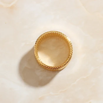 SOMMAR Ziemassvētku Dāvanu, Zelta Piepildīta izmērs 6 7 8 gredzeni sievietēm Ģeometriskā Minimālisms gredzenu vīriešu aksesuāri, rotaslietas