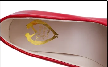 Lētas Biroja Dāmas Kurpes Zemiem Papēžiem Sūkņi Norādīja Toe Duncis Zapatos Mujer Sievietēm, Plus Lieluma 11 10 Sarkans Melns Balts Mokasīni