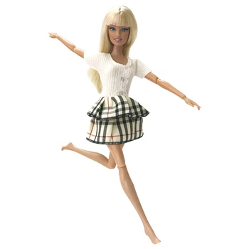 NK Karstā Pārdot Vienu Set=10 Gab Samaisa Veidu 2020 Jaunākais Skaisti Roku Puse Apģērbu Modes Kleita Barbie Lelle Labākā Dāvana Rotaļlietas