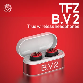TFZ BV2 HIFI AUDIO Taisnība Bezvadu Bluetooth V5.0 In-Ear Austiņas ar TWS Uzlādes Lodziņā Dual Mic IPX5 iOS Huawei Xiaomi Tālruni