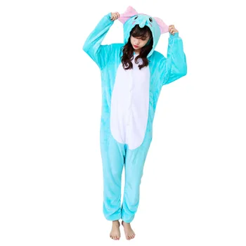 Kigurumi Dūriens Pidžamas Pieaugušo Dzīvnieku Onesies Dinozauru Sievietēm, Vīriešiem Pāris Ziemas Pidžamu Panda Sleepwear Flaneļa Pijamas pyjama