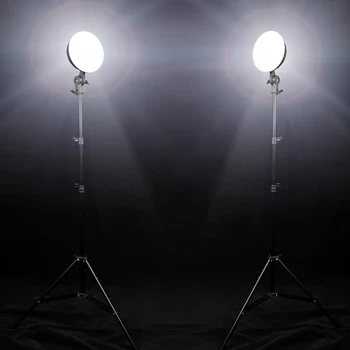 GSKAIWEN Fotogrāfija Studija LED Apgaismojums Komplektā Regulējams Gaismas ar Statīvu Softbox Statīvs Foto, Video aizpildīt gaismas