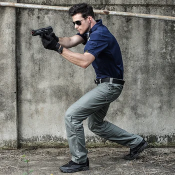 Jaunas Militārās Armijas Bikses Vīriešu Urban Tactical Drēbes Kaujas Bikses Ripstop Auduma Multi Kabatas Unikāla Gadījuma Bikses