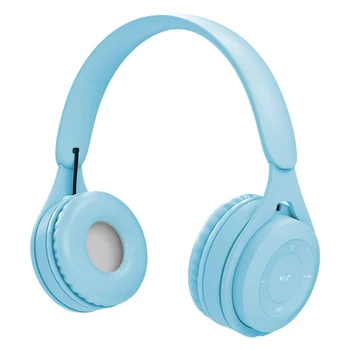 Krāsains Bezvadu Austiņas Bluetooth Austiņas Salokāms Stereo Austiņas Spēļu Austiņas Ar Mikrofonu DATORU Mobilais Tālrunis