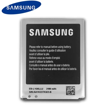 Samsung Oriģināls Tālruņa Akumulatora EB-L1G6LLU Galaxy S3 I9300 I9308 L710 I535 ar NFC Oriģinālās Rezerves Akumulatoru 2100mAh