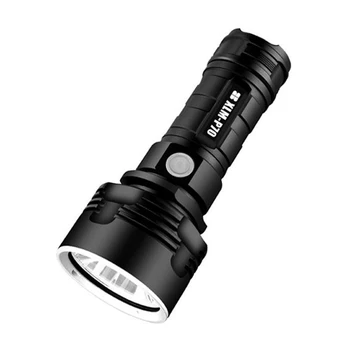 Super Jaudīgs LED Lukturītis XLM-L2/P70 Lāpu USB Lādējamu Ūdensizturīgs Lampas Ultra Spožu Laternu Kempings LED Lukturīti