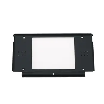 JCD 1Set Melnas Plastmasas Top Augšējā / Apakšējā LCD Ekrāna Rāmis DS Lite NDSL Spēļu Konsole Ekrānu Korpusa Apvalks