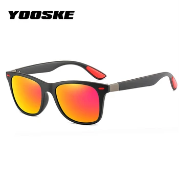 YOOSKE 2020. gadam Luksusa Polarizētās Saulesbrilles, Vīriešu Braukšanas Toņos Vīriešu Saules Brilles Vintage Ceļojumu Zvejas Classic Saules Brilles UV400