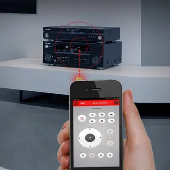 Universālā 3,5 mm Spraudnis Mobilā Tālruņa IS Infrasarkano Bezvadu Smart Tālvadības Portatīvo Mājas Tehnika Kontrolieris