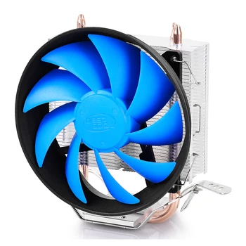 DEEPCOOL GAMMAXX 200T CPU Cooler DATORA Darbvirsmas Datoru radiatori, 2 Heatpipe 120mm fan, CPU Dzesēšanas Par LGA775 1150 1155 1156 AM4 AM3