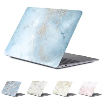 Marmora Skaidrs, Laptop Case for Macbook Pro 13 A1502 A1278 A1708 Matēts Spīdums Ziedu Vāks Apple Mac book 13.3 collu A2159 2019