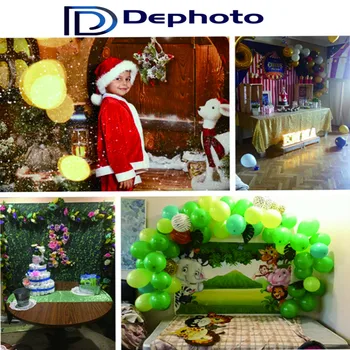 Dephoto Vinila Ziemassvētku Fonus Datora Drukā, Bērniem Fotogrāfija Backdrops Foto studija