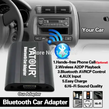 Yatour Bluetooth Automašīnas Adapteris Digitālās Mūzikas CD Mainītājs CDC Savienotājs Toyota 4Runner Avalon Avensis Auris Camry Celica Radio