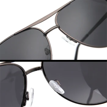 Jaunas Polarizētās Vīriešu Saulesbrilles UN400 Ovāls Metāla Rāmja Brilles Modes Izmēģinājuma Sieviešu Saulesbrilles Sporta Zīmola Vadītāja Saulesbrilles