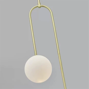 Ziemeļvalstu Mūsdienu Dizaineru Dzīvojamā Istaba Stikla Karājas Lampas Modes Vienkāršu Guļamistabas Gultas G9 LED Pendant Gaismas Apgaismojuma Armatūra