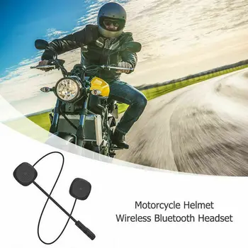 Bluetooth 5.0 Ķiveres Austiņas Skaļruni Papildaprīkojuma Bezvadu Motociklu Intercom Sakaru Austiņas Ar Mikrofonu Stereo 2019