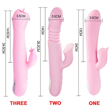 Teleskopiskie Mēle, Vibrators, Dildo Sievietēm Apkures Saspringts Mutvārdu Laiza Klitoru Stimulēt Masturbēt Erotiska Seksa Rotaļlietas Sieviete