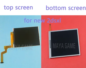 2018. gadam Sākotnējā Jaunu Top LCD apakšā ekrānu Nomaiņa, Jaunu 2DS XL jaunu 2dsxl Jaunu 2DS LL Lcd Ekrānā Nav Miris Piexl