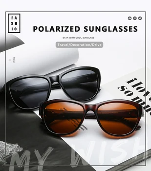 Modes Polarizētās Saulesbrilles Sievietēm, Vīriešiem Luksusa Zīmolu, Dizaineru, Vintage Braukšanas Saules Brilles Vīriešu Brilles UV400 Oculos de sol