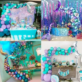 PATMATE Balonu Vainags Arche Komplekts Lateksa Baloni, Kāzas, Dzimšanas dienas Baloon Zēns Dzimšanas dienu Apdare Meitene Bērnu Duša Puse Supplies