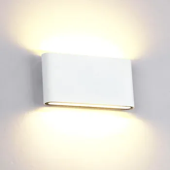YIYANG Jaunu Āra Sienas Lampas 12W LED Avots Augšu Un uz Leju Apgaismojums Mūsdienu Minimālisma Iekštelpu Āra Projektēšana Lievenis Gaismas Dārzs