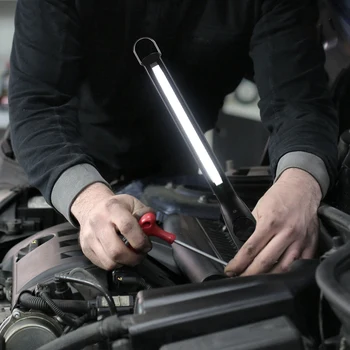 Cob Multi-Function Lukturīti Auto Remonts Vieglo Āra Usb Uzlādes Puses Lampas
