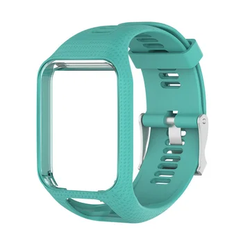 Rokas Joslā Siksnu Tomtom 2 3 Runner Dzirksteles GPS Tracker Nomaiņa Aproce Watchband Watchstrap Mīksto Watchband Silikona Jostas
