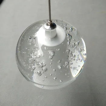 G4 lampholder+metāla caurules+mazgātājs+FEP pīts kabelis+griestu plāksnes par Gaisa Burbulis Kulons Lampu izmantot kristālu apgaismes piederumi