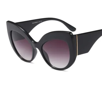 Ziņas 2018 sievietēm, kaķu acu saulesbrilles Lielajam toņos sieviešu modes Liels Rāmis Tauriņš oculos feminino saulesbrilles festivāls