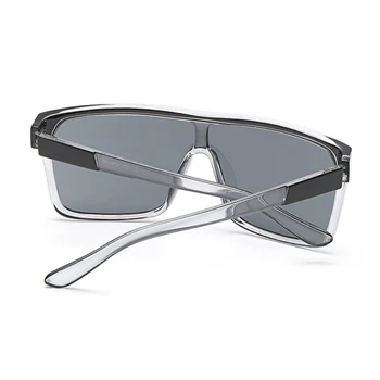 Zīmolu Modes Black Viens Gabals Saulesbrilles Vīriešiem Lielajam Braukšanas Vēsā, Saules Brilles Laukumā Vīriešu Oculos Gafas Brilles