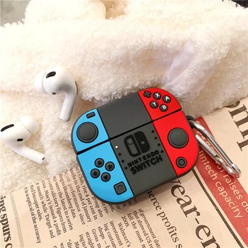 3D game Boy mašīna karikatūra silikona gredzenu Austiņas somas Austiņas, Aksesuāri, case Apple Airpods 1 2 Pro segtu Oriģinalitāte