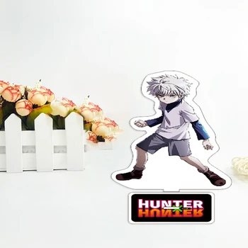 1gb HUNTER X HUNTER Killua Irumi Hisoka Anime Akrila Statīvs Attēls Darbvirsmas Apdare Kolekcijas Modelis, Rotaļlietas, Dāvanas,