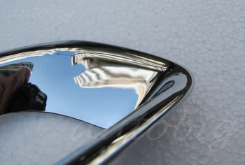 Chrome Aizmugurē Aizmugurējais Miglas lukturi, Lampas Reflektora Vāks Subaru XV Crosstrek 2013 2016 2017 Veidošanas Piederumi ABS Apdares