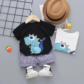 Baby Boy Apģērbs Vasaras Ikdienas Apģērbu Komplekts Kokvilnas T-krekls+šorti 2gab Bērniem, Drēbes Jaunas Modes Zēns, Apģērbs Uzstādīt Zēnu Drēbes