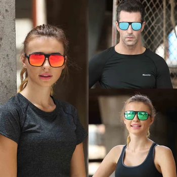 2020 futūristisks saulesbrilles sievietēm, vīriešiem polarizētās taisnstūra braukšanas brilles polaroid steampunk ieplests oculos de sol feminino uv400