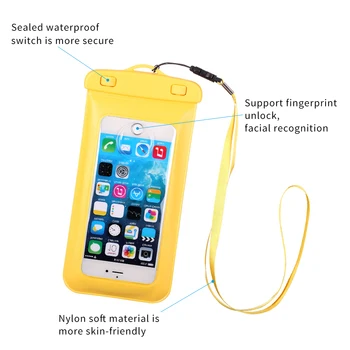 Universālais Vāciņš Ūdensizturīgs Telefonu Gadījumā Ūdensizturīgs Coque Peldēt Kabata, Soma Case For Samsung S20 A51 A71 IPhone 11 Pro Max SE 2020