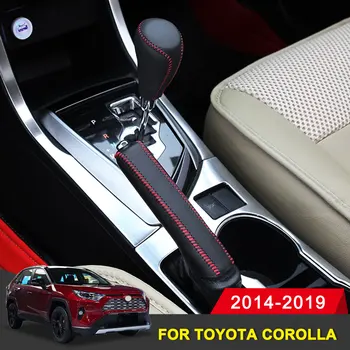 Toyota RAV4, Corolla 2016 2017 2018 2019 Govs Āda Automašīnu Pārnesumu Pārslēgšanas Slēdzis Rokas Satver uz Lietu Piedurknēm Stils
