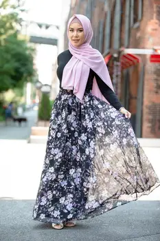 Vestidos Largos Dubaija Abaya Turcija Musulmaņu Šifona Maxi Kleita, Hijab Drēbes Musulmans Femme Kaftan Caftan Marokens Islāma Apģērbi