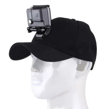 Regulējams Klp Sporta Kameras Cepure ar Skrūvēm un J Bāzi GoPro Hero 9 8 7 6 5