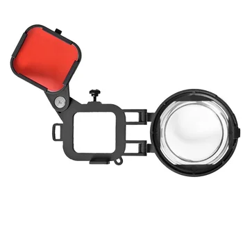 Fantaseal 2in1 Niršanas Objektīva Filtru GoPro Hero 3 4+ 3 Sarkanās Korekcijas Filtrs+16X Close Up Macro Lens par Gopro 4 Action Camera
