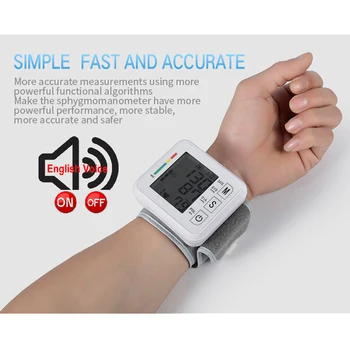 Rokas sphygmomanometer portatīvo asins spiediena mērīšana elektronisko sphygmomanometer veselības krājumus vecākiem cilvēkiem