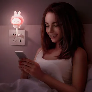 USB LED Tālvadības Mazo LED Galda Lampa Nakts Apgaismojums, Guļamistabas, bērnu istabas Apdare Mazulis Istabā Nakts Gaisma Nakts celšanās laktācijas lampas
