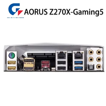 LGA 1151 Gigabyte AORUS Z270X-Spēļu 5 Mātesplates Intel Z270 DDR4 64GB PCI-E 3.0 U. 2 M. 2 HDMI Overlocking Z270 Placa-Mãe 1151