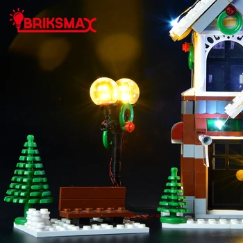 BriksMax Led Light Komplekts 10249 Ziemassvētkos Ziemas Rotaļlietu Veikals
