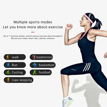 Ir 2021. Smart Skatīties Vīrieši Sievietes Smartwatch Veselības Monitors Sports Fitness Tracker Silikona Smart Aproce Android, IOS Apple Huawei