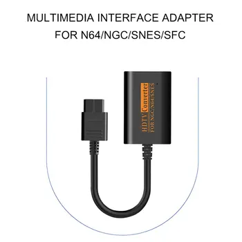 1080P HDMI-Savietojams Adapteris Converter HD Kabelis Nintendo 64/NVE/NGC Gamecube Konsoli Signāla Izejas Adapteris